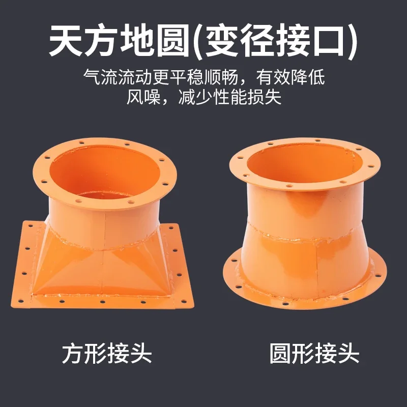 Industrial environmental protection Dust removal Silent spray room Boiler induced draft fan High temperature resistance