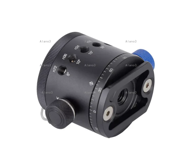 360 degree indexing panoramic gimbal, blind shot connecting piece gimbal quick installation board