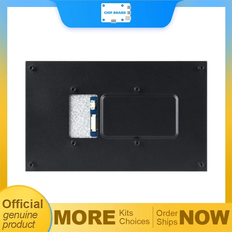 Waveshare 7 inch DSI capacitive touch display featuring 1024×600 IPS panel, 5-point touch control and adjustable backlight