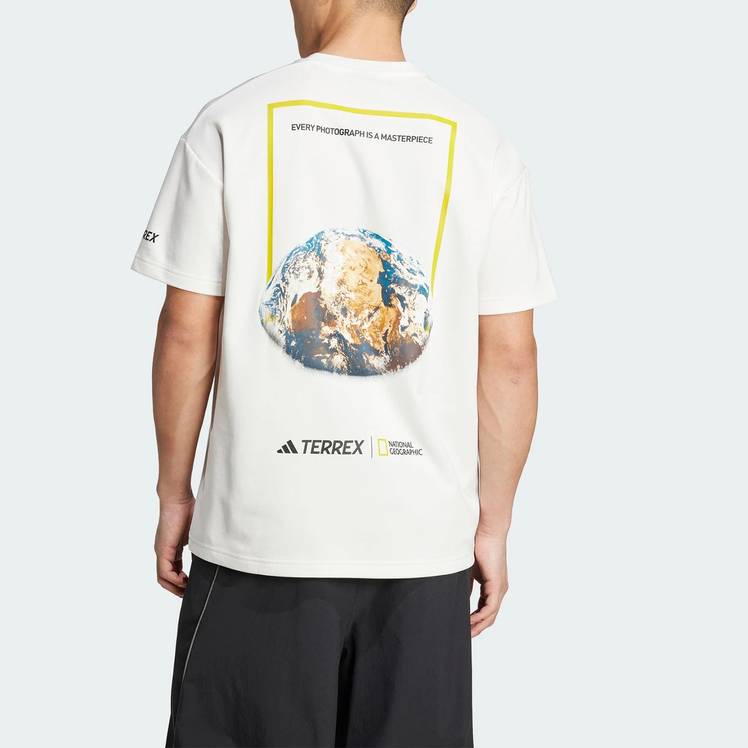 Echt Adidas 2025, zomers outdoor-T-shirt voor heren met ronde hals, KC5417