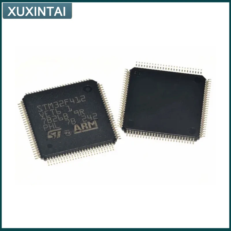 5Pcs/Lot  New Original  MCU  IC  STM32F412  STM32F412RGT6  ZET6  ZGT6  CEU6  CGU6  VGT6  VET6  VEH3TR  ZGJ6TR  LQFP  BGA  UFQFPN