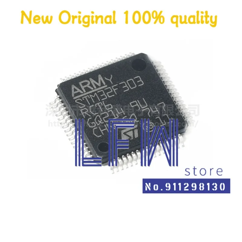 1pcs/lot STM32F303RCT6 STM32F303 RCT6 32F303 LQFP-64 MCU Chipset 100% New&Original In Stock