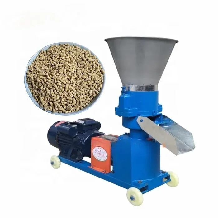

Small cattle and chicken feed pelletizer Animal rabbit biomass pellet machine