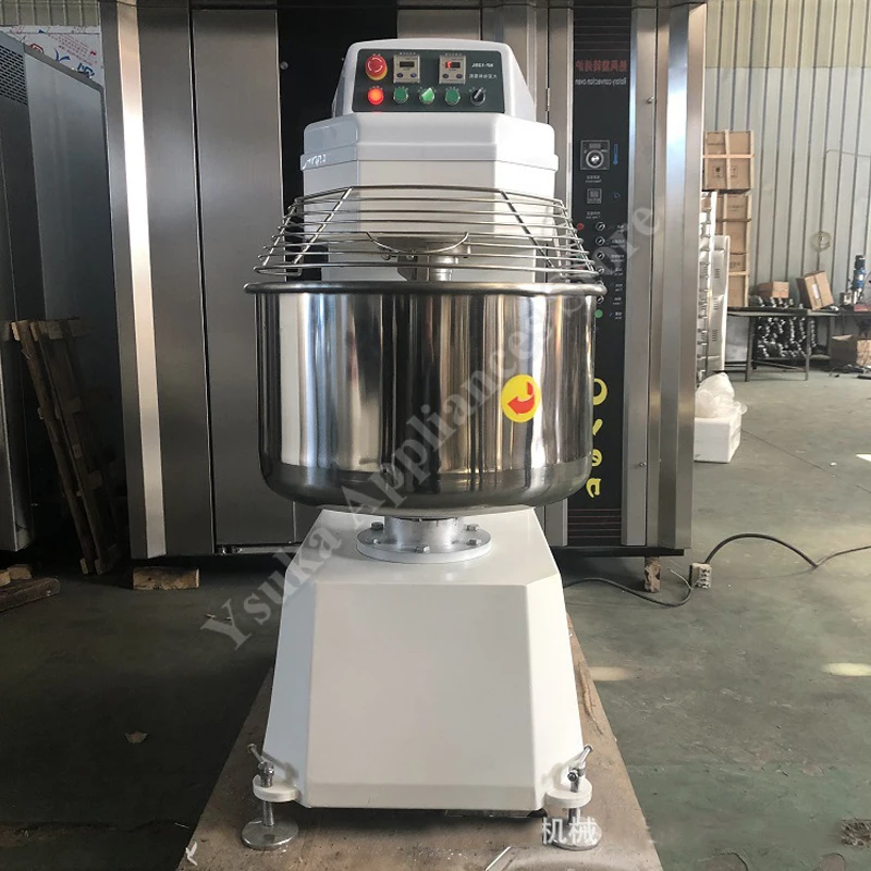 Teigknetmaschine Küchenmischer Gewerbliche Haushalts- und Restaurant-Teigknetmaschine mit Variabler Geschwindigkeit Kompakter Spiral-Teigkneter