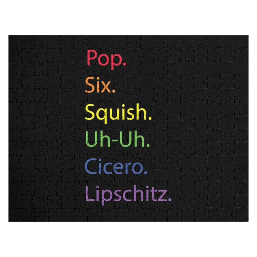 

CHICAGO - Rainbow Cell Block Tango Jigsaw Puzzle Game Children Personalized Gift Puzzle