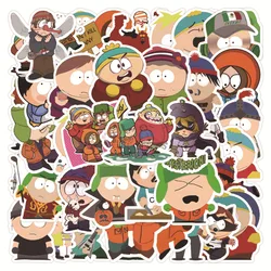 53pcs South Park Cartoon Stickers Mobile Phone Case Luggage DIY Decorative Supplies Waterproof Stickers