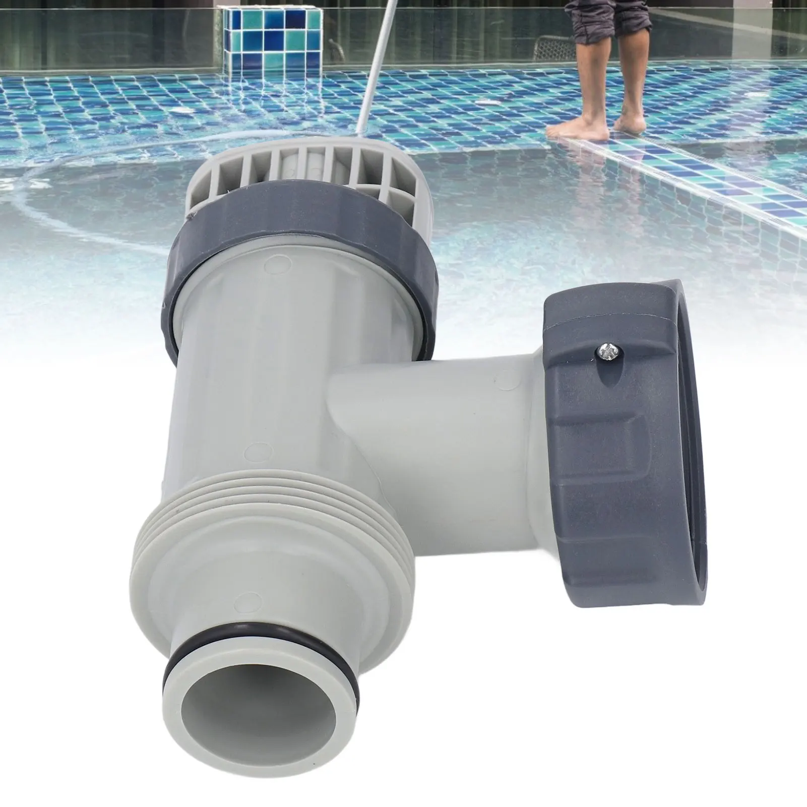 풀 플런저 밸브 교체 Intex 28635EG 28633EG 28671EG 용 PVC 다기능 풀 플런저 밸브 어셈블리 교체