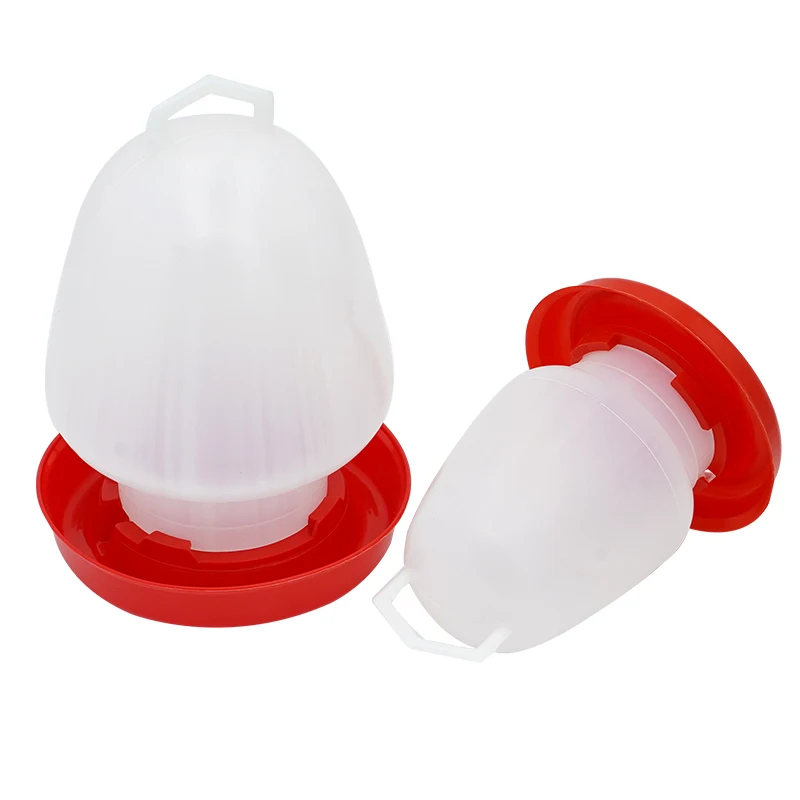 1L Kettle Shape Plastic Chick Drinking Bird Pigeon Quail Poultry Drink Water Implement Drinking Fountains Feeding Cup 500ml