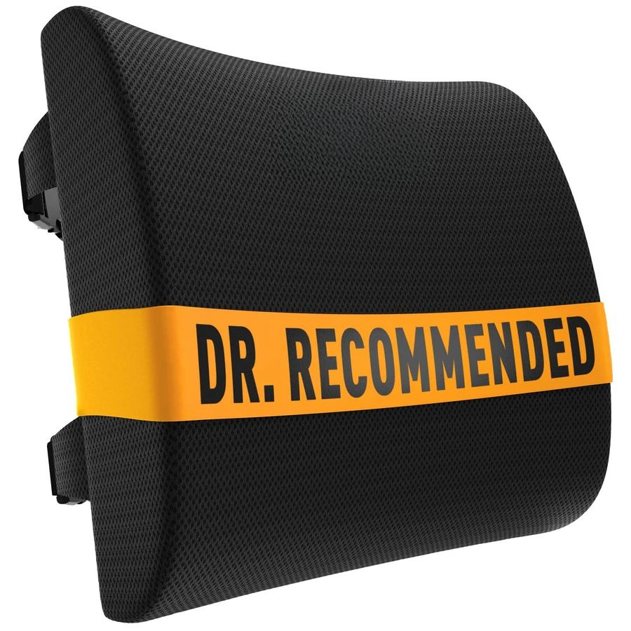 

Подушка для поясницы для офисного кресла, подушка для спины из пены с эффектом памяти для автомобильного сиденья, улучшает осанку, облегчает боль в спине, идеально подходит для геймеров.