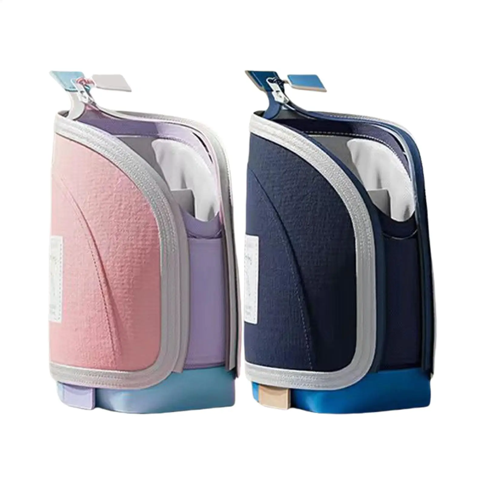 Pencil Holder Pouch Desk Pen Holding Storage Bag 2 In 1 Retractable Container Large Storage Organizer Desk Accessory Stationery