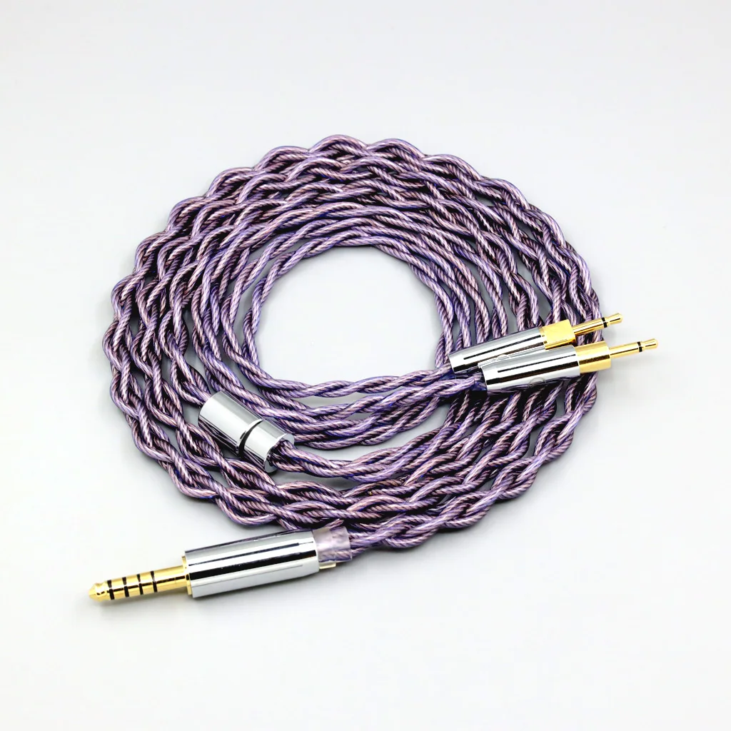 

Type2 litz 7N OCC Headphone Earphone Cable For Sennheiser HD700 2.5mm pin 4 core 1.8mm 7861