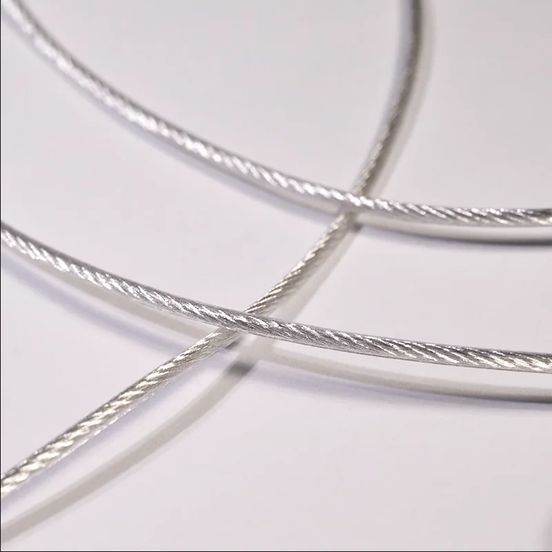 Filo di rame a cristallo singolo placcato argento 105core 1.25mm