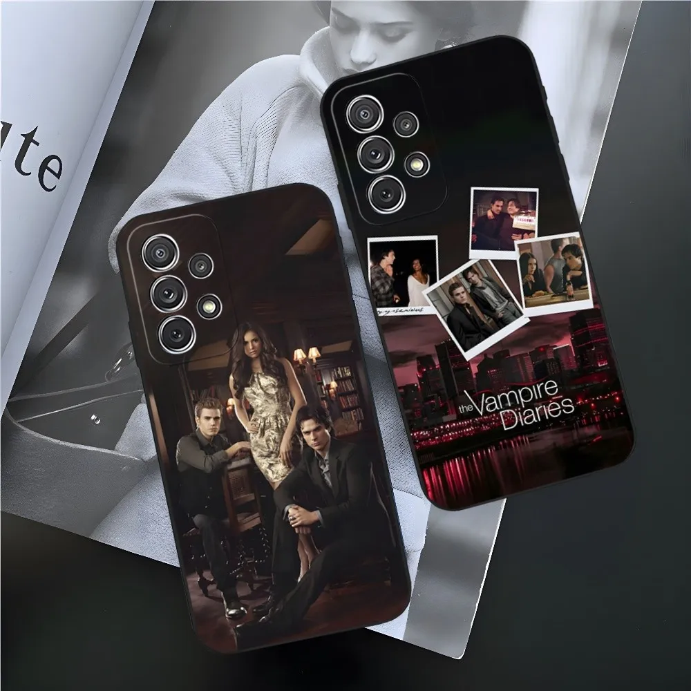 The Vampire Diaries Phone Case for Samsung Galaxy S23 Ultra S24 S22 S20 Fe S21 Plus A54 A34 A24 A53 M54 Note 20 Back Cover