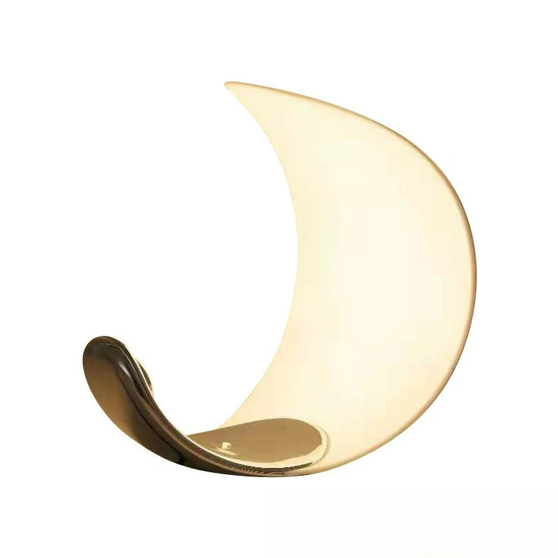 

Designer Moon Table Lamp Living Room Bedside Bedroom Art Charging Atmosphere Night Light, Study