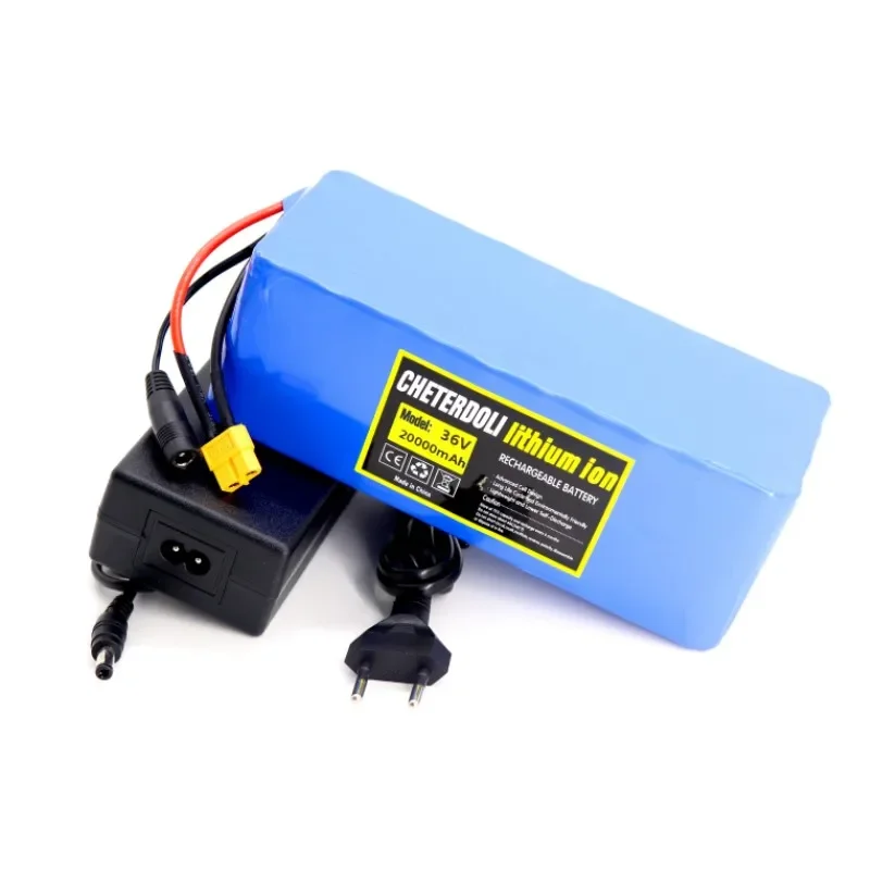 36V 20Ah 10S4P Lithium Battery Pack 18650 20000mAh 800W 500W 450W 350W 250W Ebike Electric Car Bicycle Motor Scooter