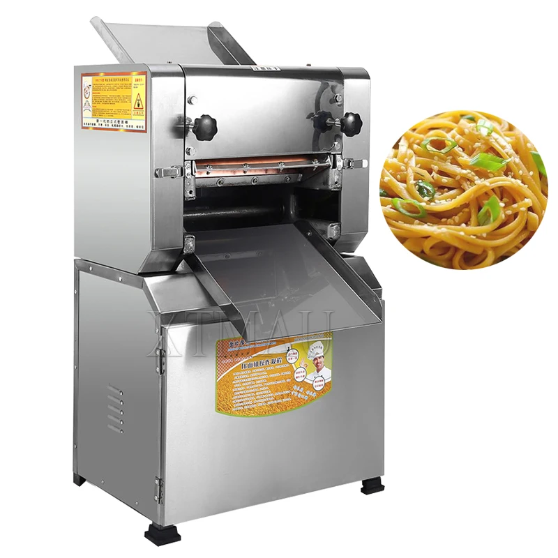 Safety Durable Stainless Steel Noodle Pressing Electric Dough Sheeter Automatic Dough Pressing Machine