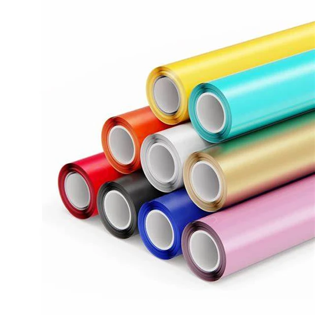 2025 Venta al por mayor 2025 TPU de alta calidad autoadhesivo brillo cambio de Color auto curación envoltura de cuerpo completo película de rollo de vinilo para coche