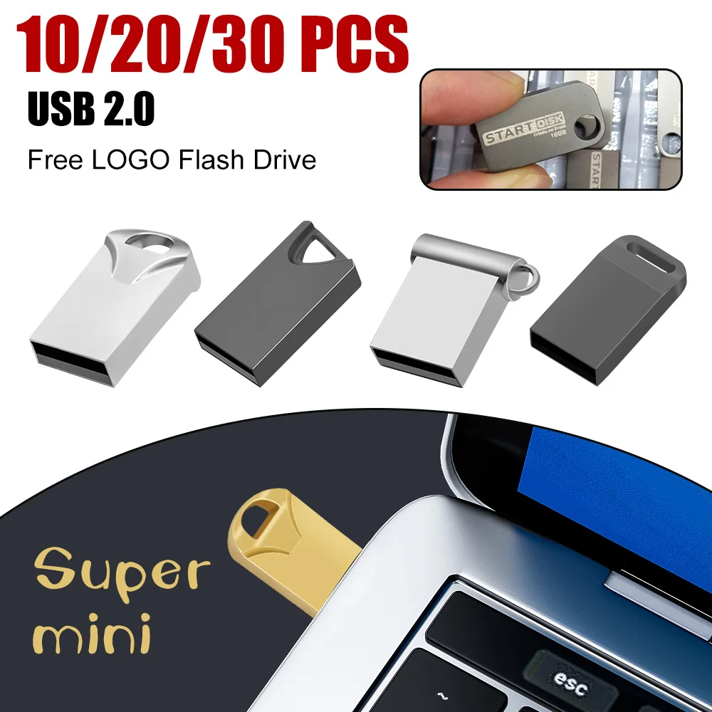 

10/20/30pcs/lot pen drive 2.0 usb flash drive 4GB 8GB usb memoria stick 64GB 32GB pendrive photography free custom logo mini usb
