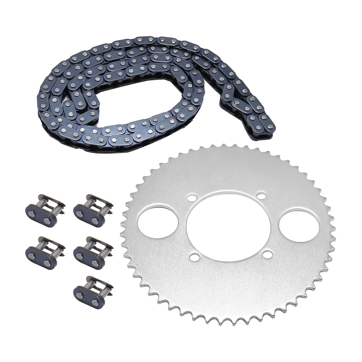 

T8F 54T Rear Sprocket with Chain for 47cc-49cc Kids Mini Moto Gas Scooter ATV Quad Dirt Bike