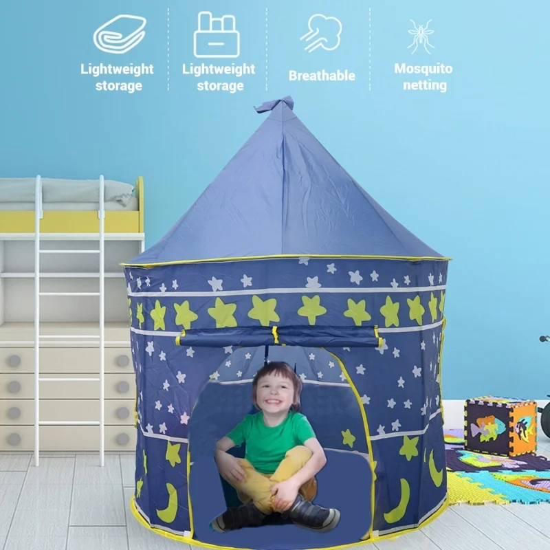 Foldable Up Tent For Kids Play Game House Playhouse Indoor And Outdoor Play Tent Christmas Gifts For Children