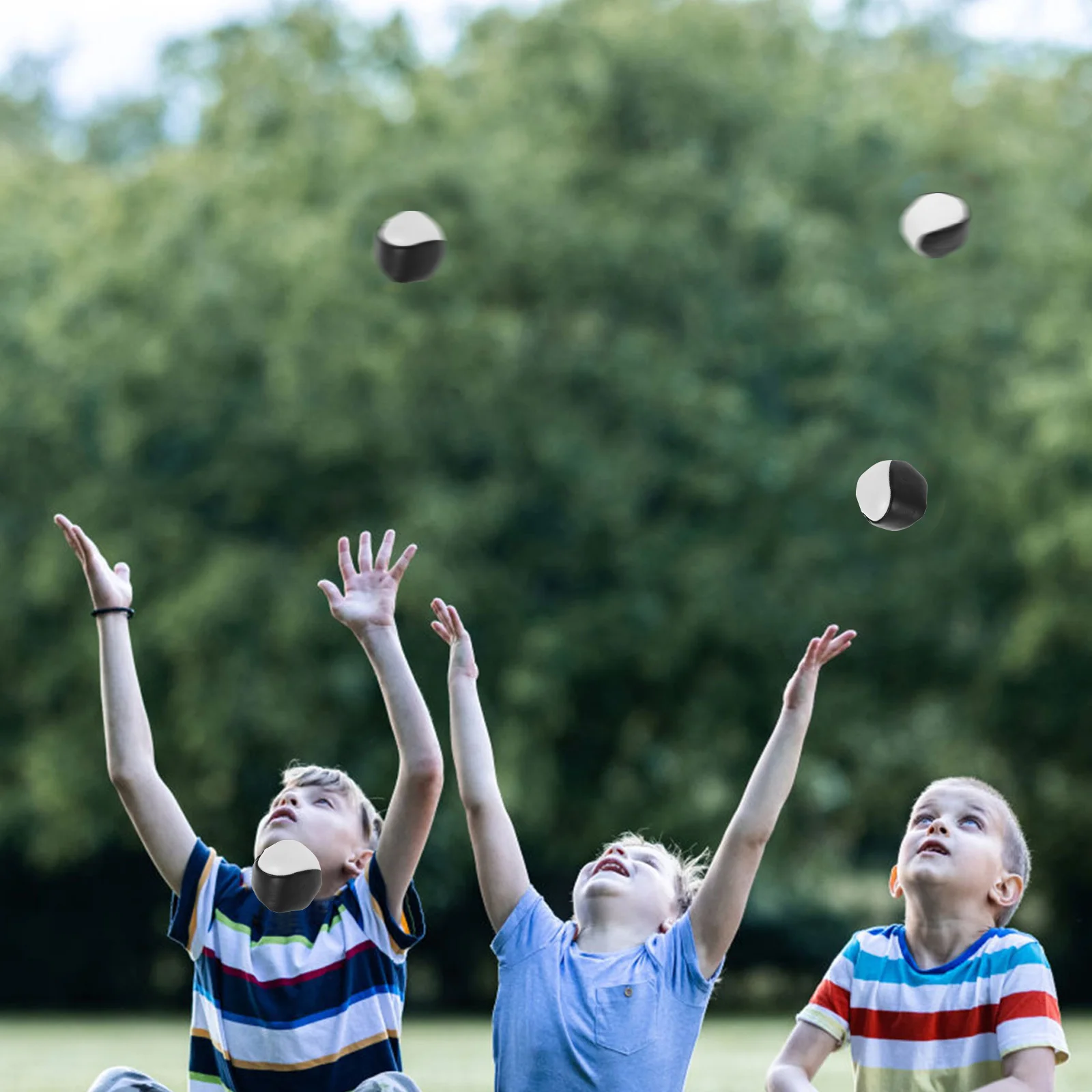 

5Pcs Texture Sandbags Bright Colored Toss Game for Kids Outdoor Play Hand Eye Coordination Training Juggling Bean Bags