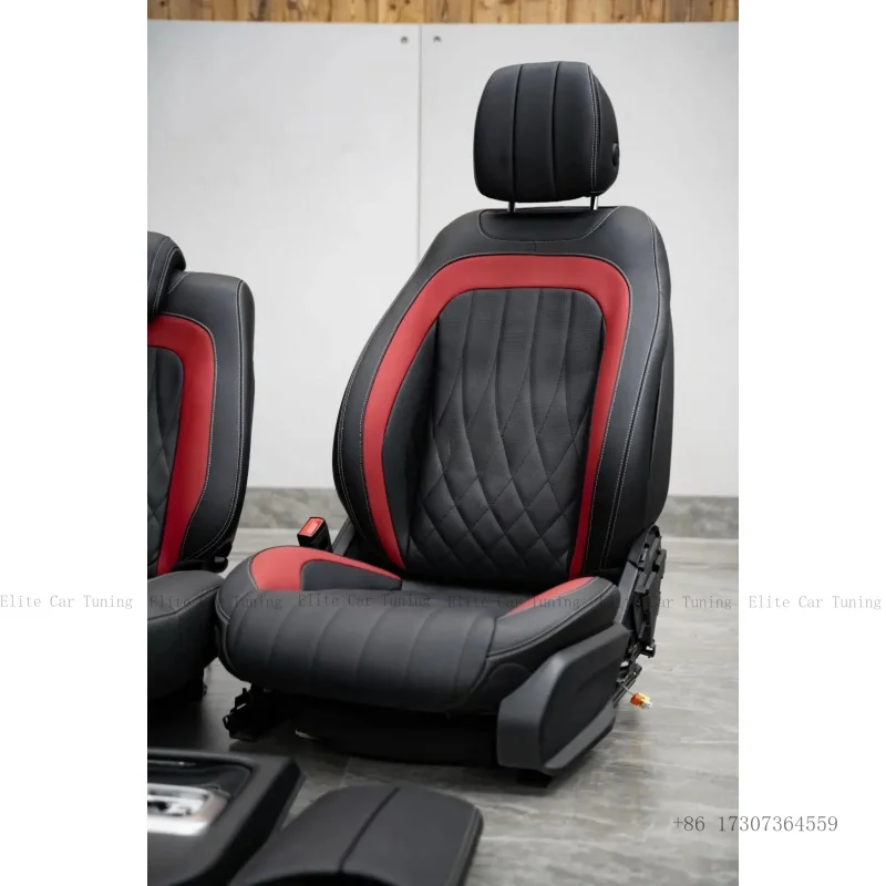 Factory Customized Car Interior Accessories Luxury Leather Car Seat Covers 100%Tested Auto Seat Cover for Mercedes Benz Bmw