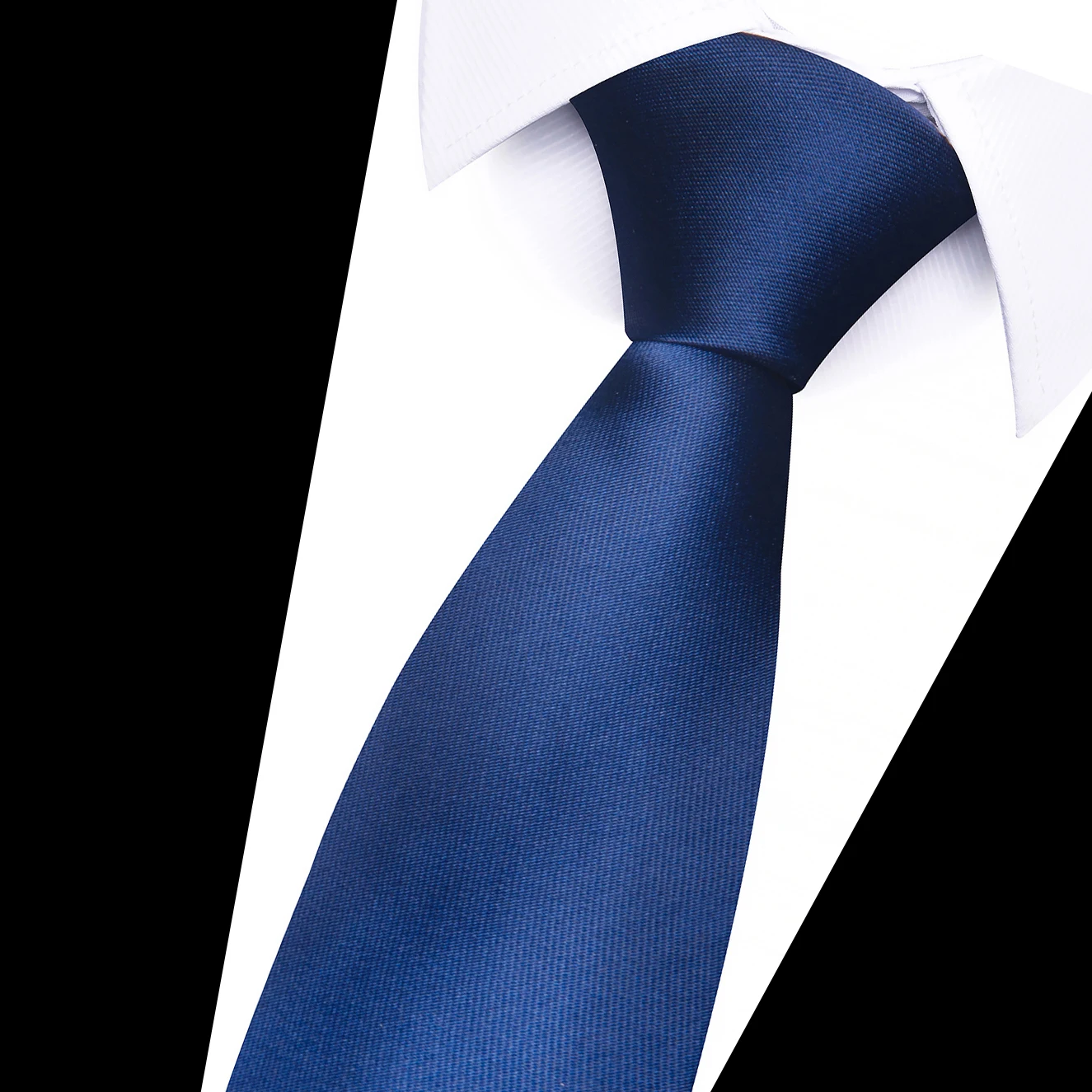 

Office Tie For Men Gravatas Great Quality 100% Silk 7.5 cm Neck Tie Dark Blue Formal Clothing Geometric hombre Suit Accessories