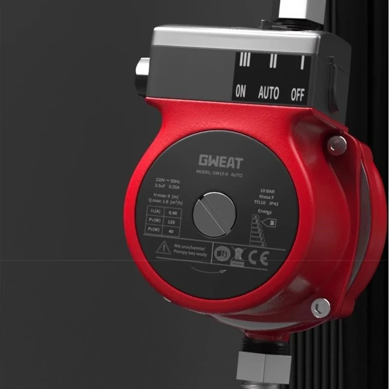 

Automatic Hot Water Circulating Pumps GW15-9AUTO Shielded Circulating Pumps Floor Heating Circulation Boiler Circulation Pump