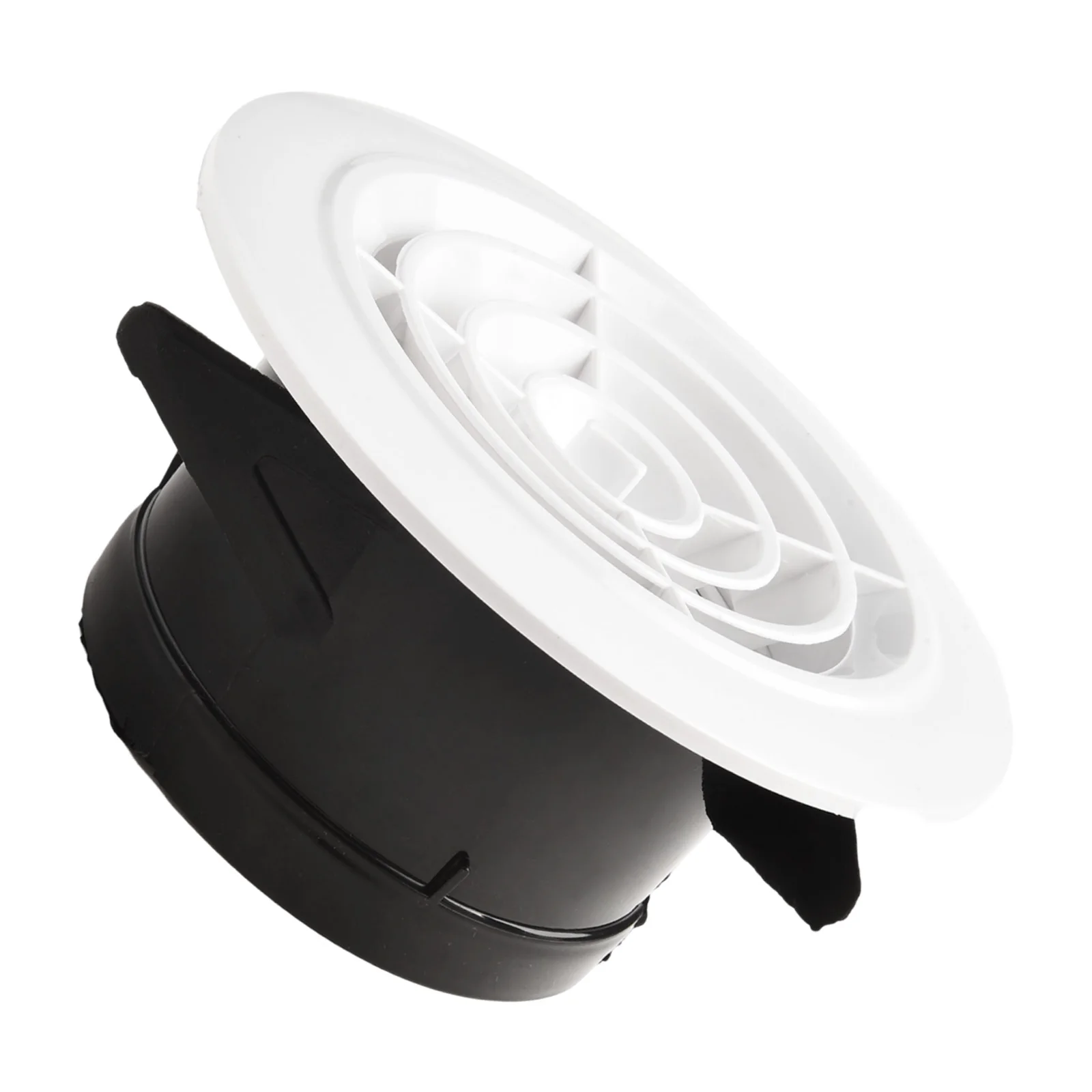 Adjustable Round Wall Vent Cover for Indoor Air Inlet and Outlet Applications in Bathrooms Offices and Living Spaces