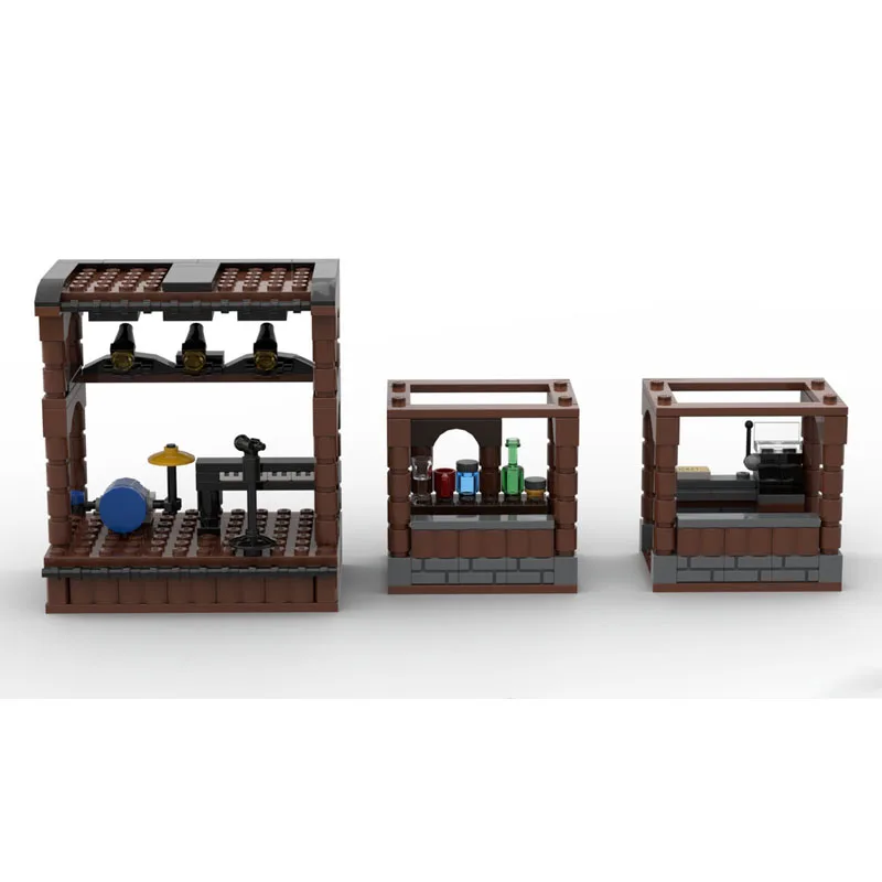 MOC-242198 City Music Hall Building Block House Model Art Architecture Building Blocks Series DIY Set Creativity Gifts 2668PCS