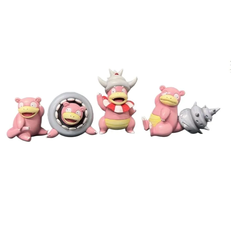 5.5-10 cm Anime Pokemon Figuur Slowpoke Combinatie Actiefiguren Pvc Standbeeld Desktop Ornamen Collection Model Speelgoed Geschenken - afbeelding 2