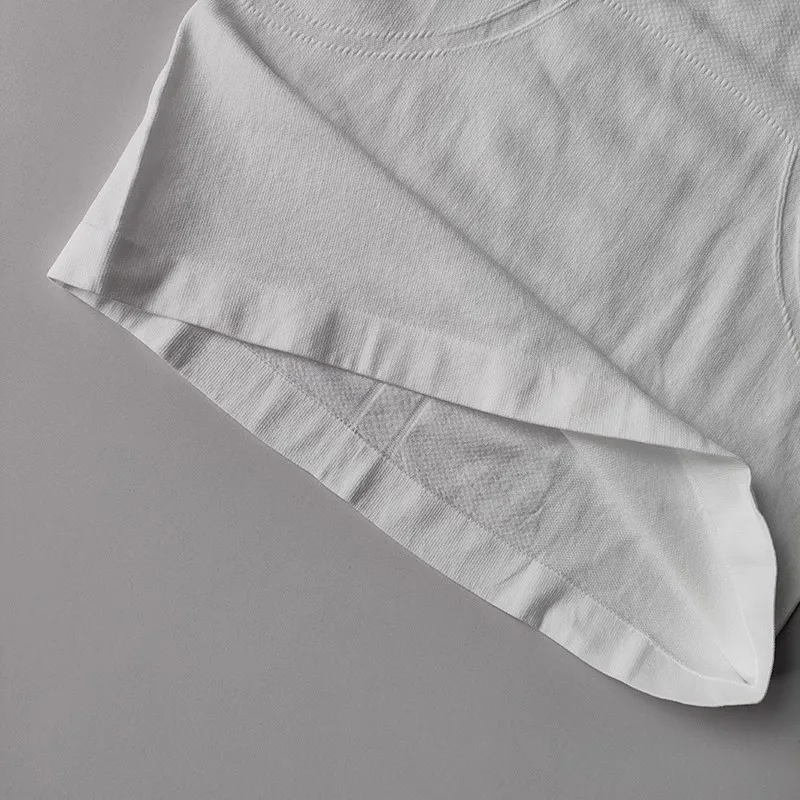 Sommerliches Damen-T-Shirt mit kurzen Ärmeln, Yoga-Shirt, Sportshirt, Fitness-Oberteil, Laufshirt, lässiges Yoga-Outfit, Oberteil. – Detail 12