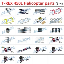 Wyrównanie części T-rex 450L ostrze ogona ślizgu desantowego MiniGRS bezmuchowy System silnika ESC serwo dla 450 450L helikopter RC