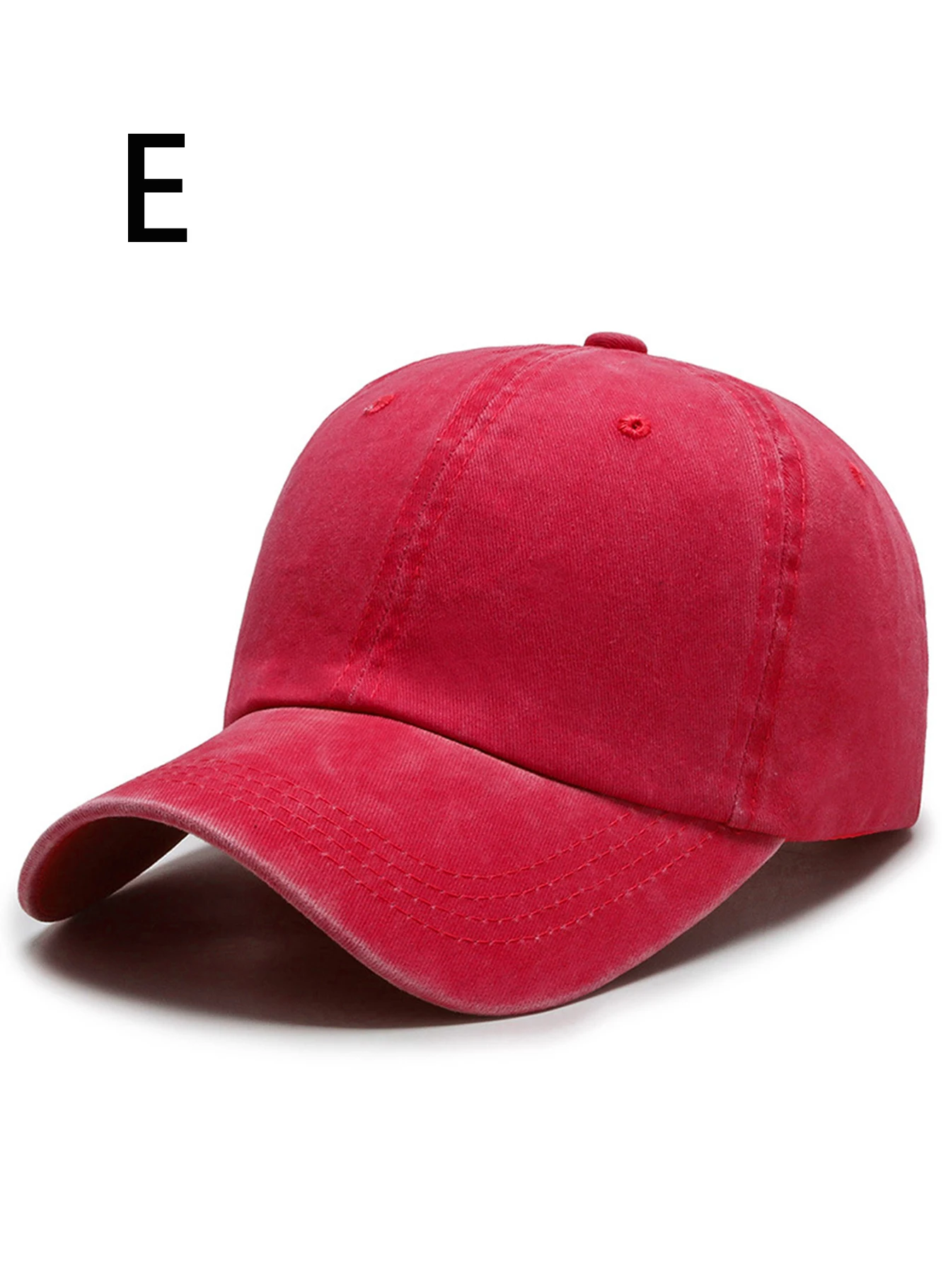 1 للجنسين يرتدي قبعة بيسبول قطنية عصرية طوال الموسم