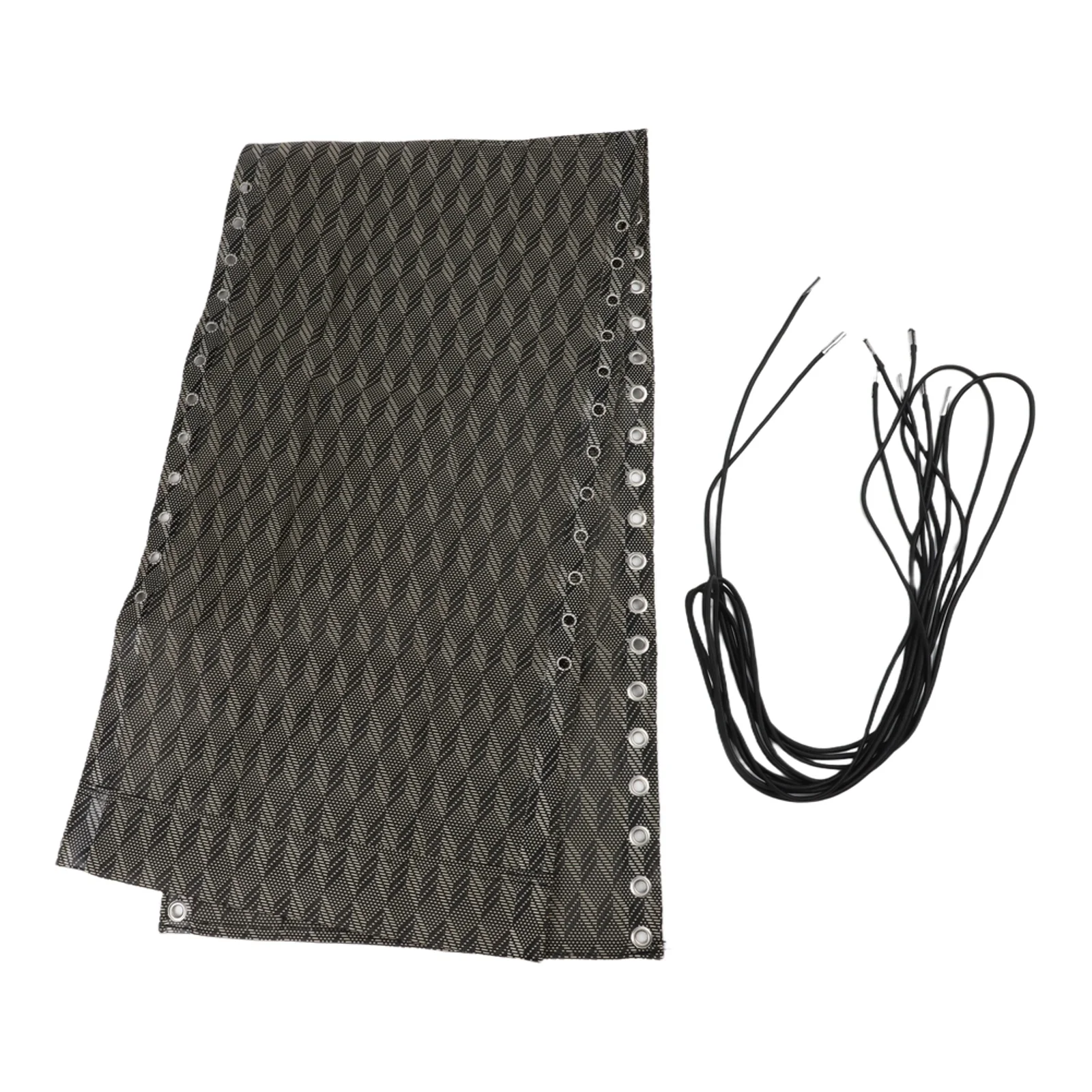 Fabric Cord and Elastic Rope Replacement Set for Beach Chair Deckchair Repair and Weather Resistant Nylon Material
