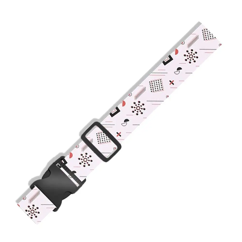 

Fashion Printed Luggage Strap Adjustable Multicolour Baggage Tie Belts Security Suitcase Belt Travel Camping Bag Accessories