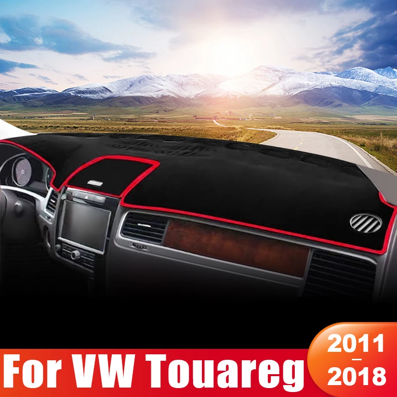 

For Volkswagen VW Touareg 7P 2011 2012 2013 2014 2015 2016 2017 2018 Car Dashboard Sun Shade Cover Non-slip Pad Accessories