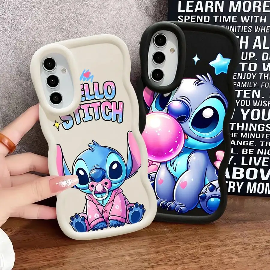 

Мягкий чехол для телефона Samsung Galaxy A23 A24 A21s A26 A25 A35 A34 A15 A16 A11 A12 A14 A36 A32 Disney Cute Stitch