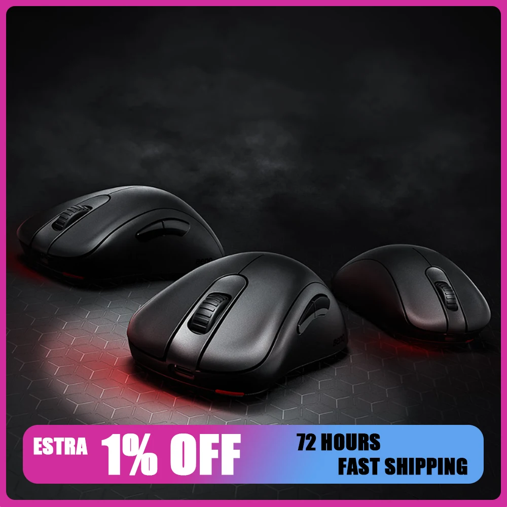 

ZOWIE GEAR U2/EC/S/FK/ZA-DW Wireless Mouse Dual Mode Mouse Paw3950 4000Hz Polling Rate Lightweight Gaming Mice PC Accessories