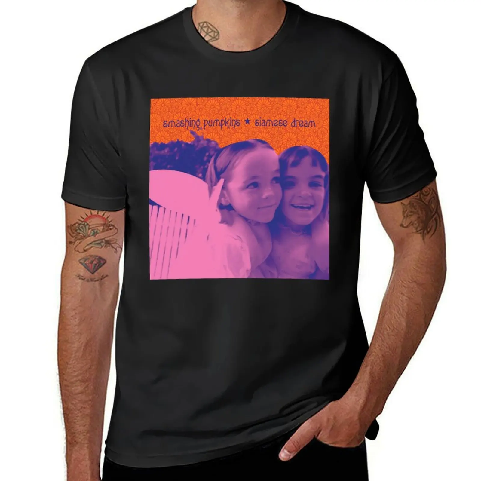 Siamese Pumpkins Dream T-Shirt sweat anime clothes mens t shirt