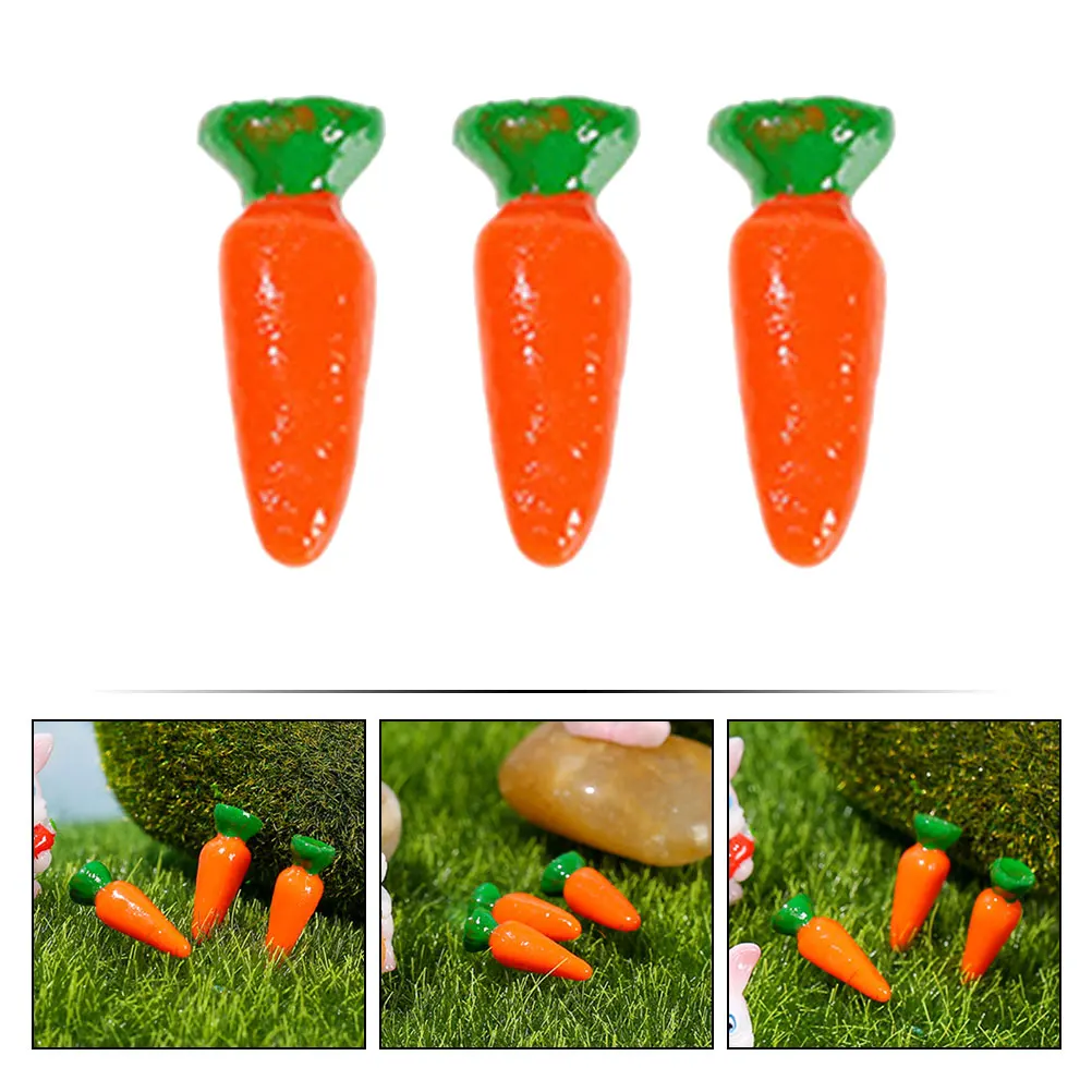 

12pcs 12 Mini Statues Artificial Party Decoration Decor Lifelike Vegetable Props for Party Garden Kitchen Small Size