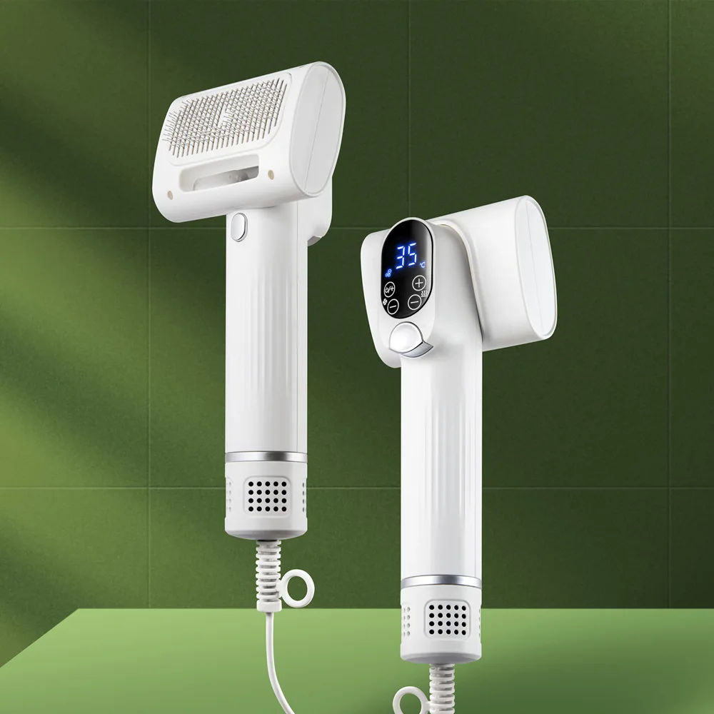 Pet Smart Handheld Blow-Drying and Combing All-in-One Machine, Dog Blow-Drying Brushing, Brushing Cats, Quick-drying,