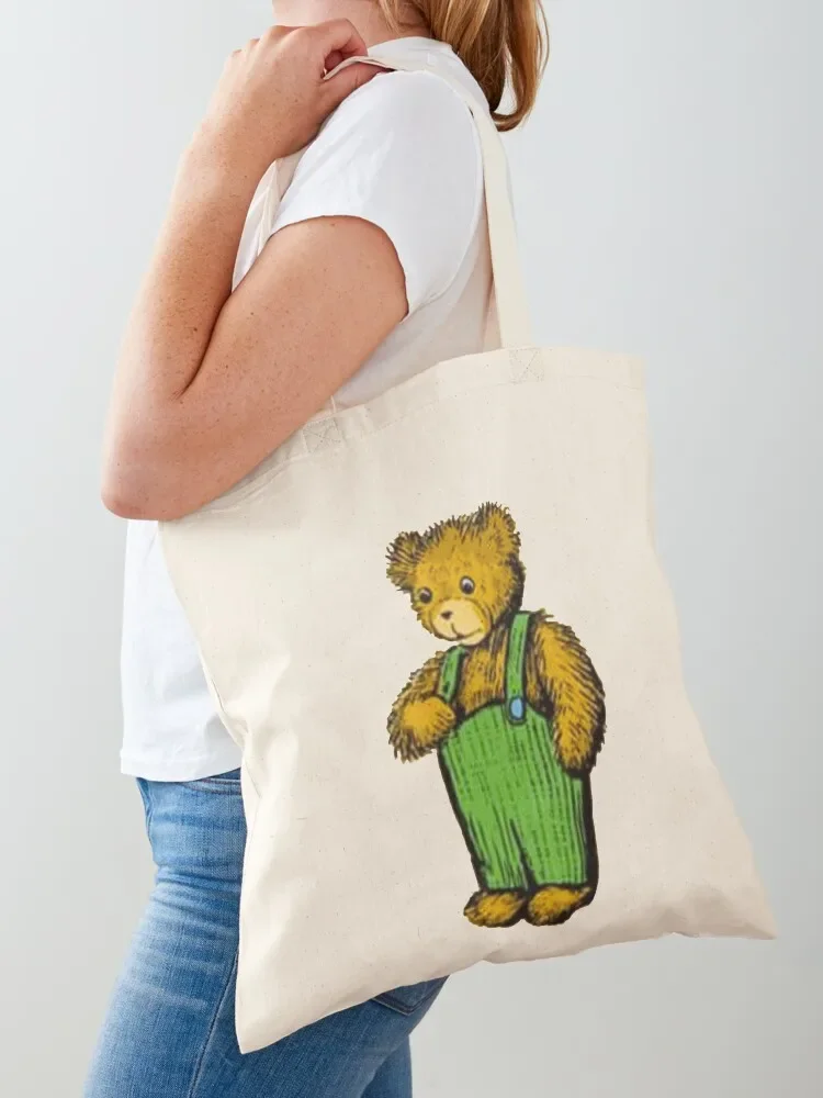 

Corduroy bear Tote Bag eco bag folding shopper bag women canvas shopping Shopper