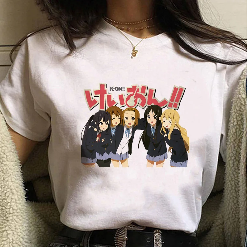 k-on clothes men anime vintage manga t shirt t-shirt couple clothes