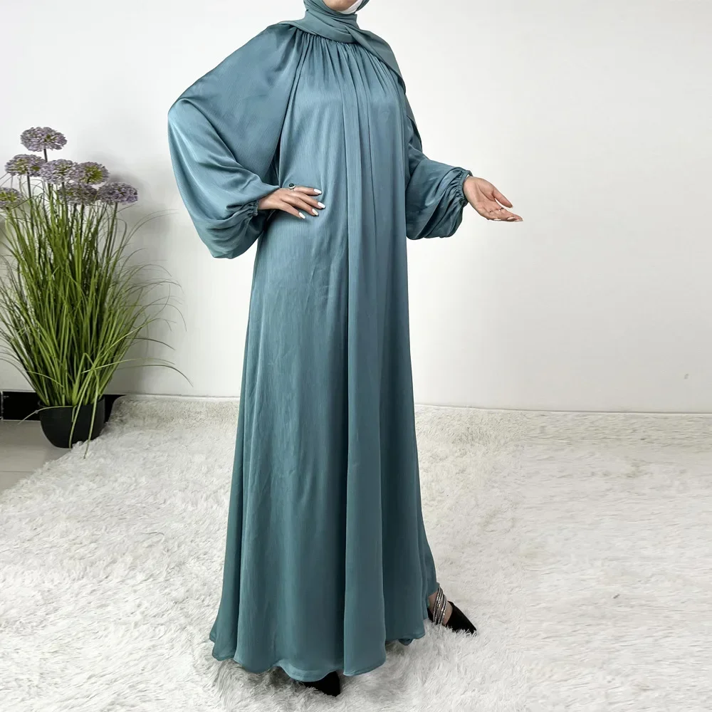 Femmes musulmanes manches bouffantes robe Maxi ample dubaï luxe Abaya turquie caftan Ramadan Eid Djellaba Islam Jalabiya Caftan Marocain