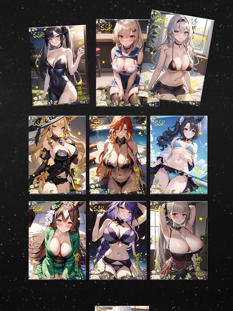 Tarjetas de historia de diosa Lingka Star Dream Desire, tarjetas con ventana, caja potenciadora de chica Sexy, tarjetas de juego de regalo Waifu, venta al por mayor, 2024, 36 cajas