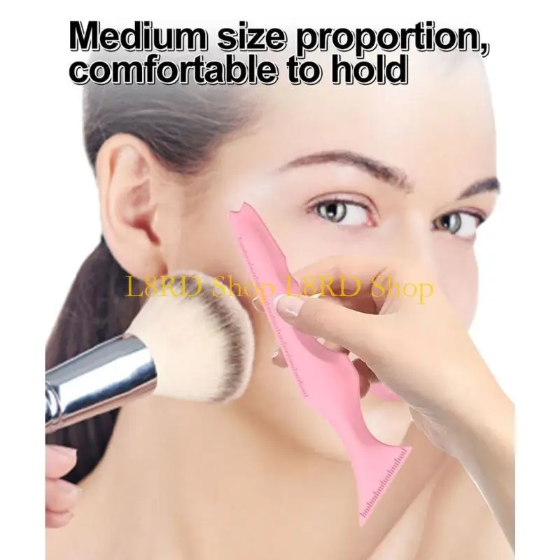 Stencil in silicone L8rd Rossetto Marscara indossando Aiuti Wing Tips Face Cream Mask Eye Makeup Strumento