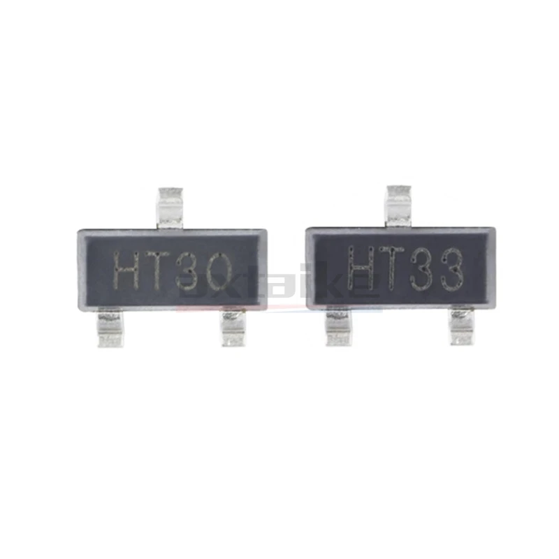 20PCS HT7530 HT7533 HT7536 HT7544 HT7550 HT30 HT33 HT36 HT44 HT50 3V 3.3V 5V 3.6/4.4V SOT23 SMD LDO Low Dropout Linear Regulator