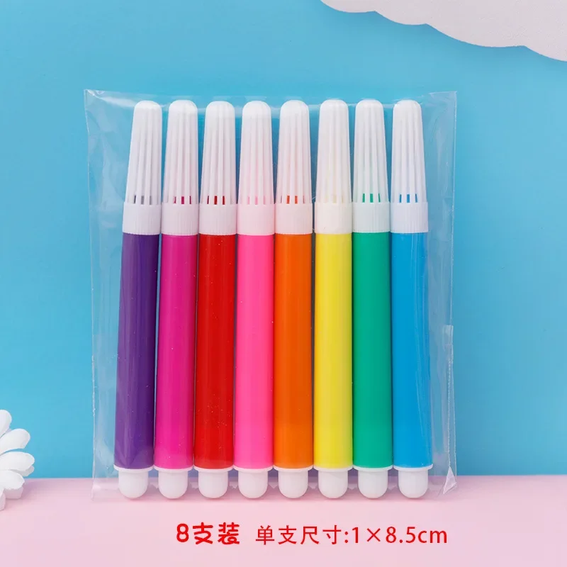 12Pcs/Set Colorful Pen Art Marker Drawing Set Watercolor Pen Student Drawing Tool School Office Supply Party Stationery Gift
