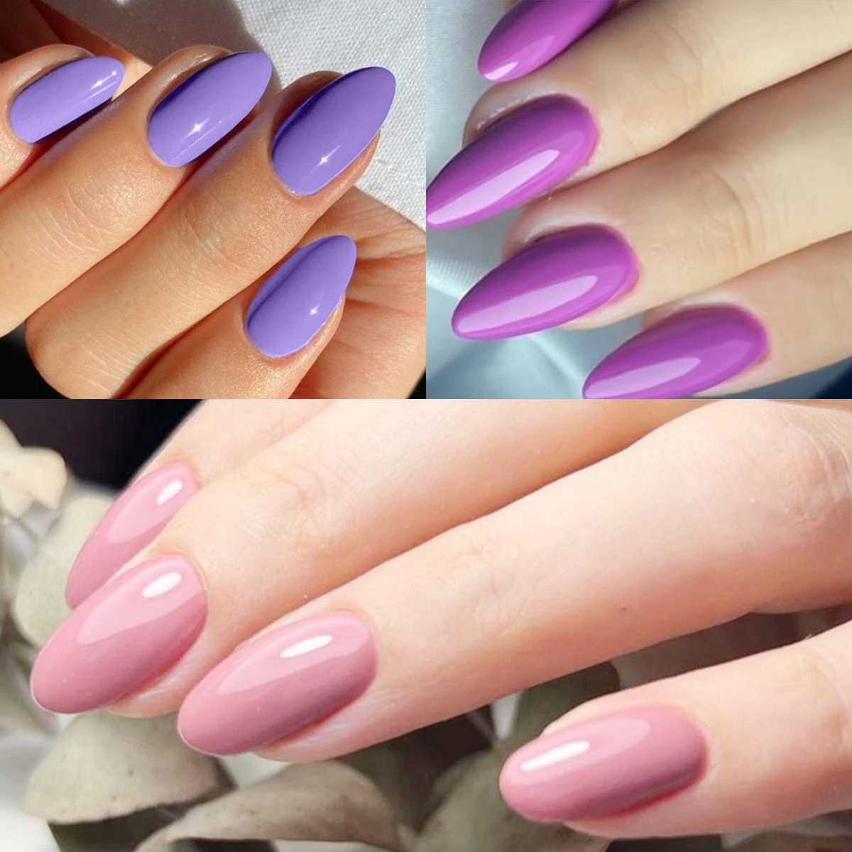 طلاء أظافر جل لامع باللون الأحمر الوردي 8 مل - طلاء أظافر لامع يدوم طويلاً وقابل للإزالة للتقليم والباديكير المذهل، لامع o #5